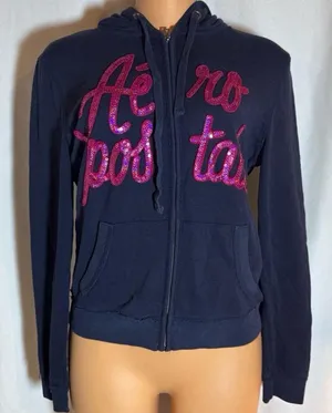 Aeropostale sequin full zip  thumbnail 1