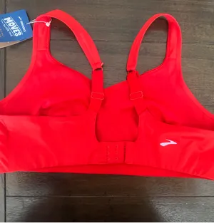 Brooks Drive Convertible Run Bra 38D NWT Jamberry Red High Support thumbnail 4