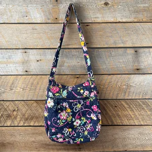 Vera Bradley “Floral Ribbons” Crossbody Hipster Bag Purse Quilted Retired thumbnail 2