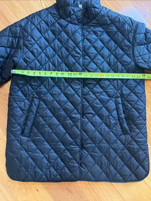 Quilted Black Women's Coat XL thumbnail 3