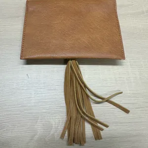 Antik Kraft Brown Leather Wallet 7x 5 inches EUC thumbnail 4