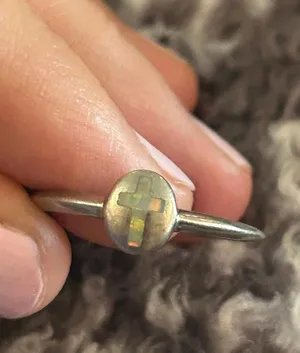 Z34 ring 925 sterling silver size 9.75 thumbnail 1