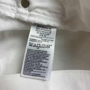Gap Girlfriend Jeans Womens 25 White Mid Rise Relaxed Ankle Stretch Denim Casual thumbnail 9