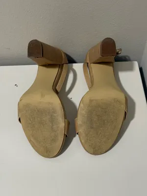 JustFab Nude Heels thumbnail 4
