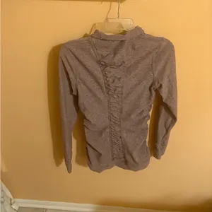 Lululemon Cypress Kiss 1/2 Zip Pullover in Heathered Lunar Rock thumbnail 4