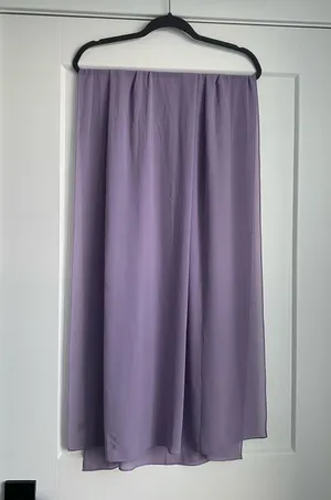 VOILE CHIC Premium Chiffon Mauve Hijab Scarf For Women thumbnail 3