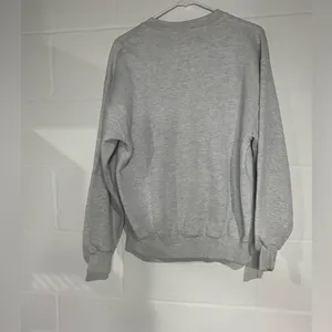 Gray Crewneck Sweater cape may fits medium thumbnail 5