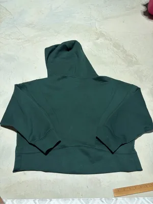 YPB your personal best Dark Green Half-Zip Hoodie large Abercrombie thumbnail 9
