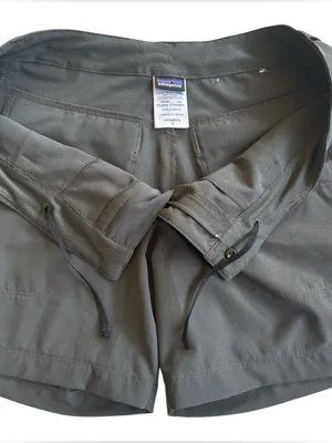 Patagonia Happy Hike Shorts Forge Grey Size thumbnail 6