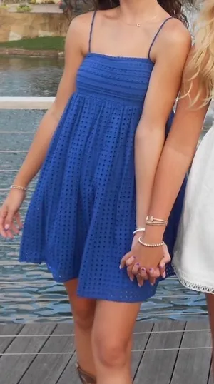 Rewind Blue Dress thumbnail 1
