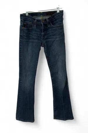 ag adriano goldschmied the jessie curvy boot fit womens jeans size 24 thumbnail 1