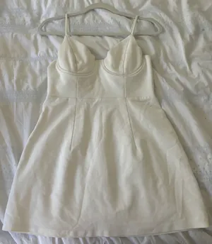 Princess Polly White Mini Dress thumbnail 4