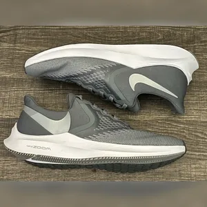 Nike Women’s Air Zoom Winflo 6 Cool Grey Color Shoes Size- 12 thumbnail 9