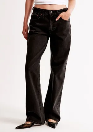 Abercrombie Low-Rise Baggy Jeans thumbnail 1