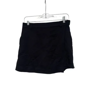 Hollister Women's Black Wrap Front Pleated Skort Size Small NWT thumbnail 2