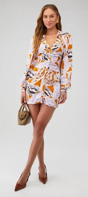 For Love‎ & Lemons Esmerelda Mini Dress Xs thumbnail 1