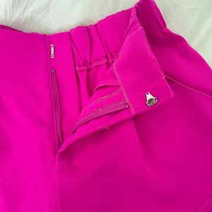 NEW Glam hot pink shorts retro size SMALL Y2K thumbnail 5
