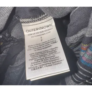 NWT Outerknown‎ Cielo Dress Open Back Women's Small Organic Cotton Tiered Beach thumbnail 11