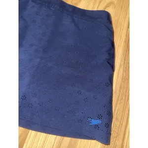 Speedo Women's Navy Blue Skort Sz Small Eyelet Cut‎ Shorts UPF 50+ Protection thumbnail 2
