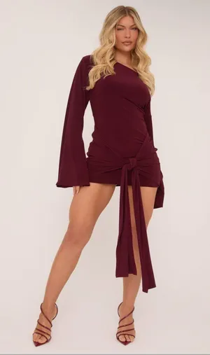 Revolve Mini Tie Dress thumbnail 1