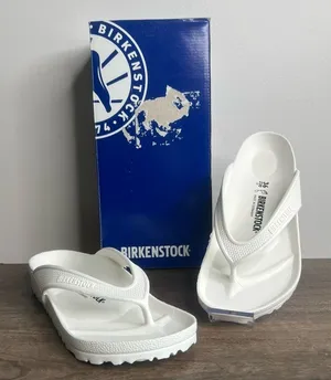 Birkenstock NEW Women's Honolulu EVA White Sandal Size 36 aka Women’s 5 #B1115 thumbnail 1