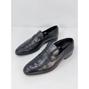 To Boot New York Francis Mens Dress Shoes Black Leather Penny Loafer US 10.5 thumbnail 4
