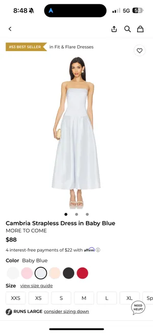 More To Come Revolve Dress thumbnail 2