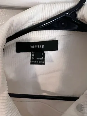 Forever 21 Corduroy Jacket Cropped thumbnail 2