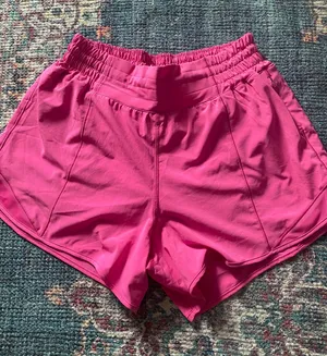 Lululemon Hotty Hot Shorts 4” Sonic Pink thumbnail 1
