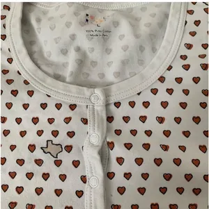 Long Sleeve Texas Hearts Pajamas thumbnail 4