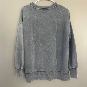 SO comfy oversized sweatshirt Gray Size XS thumbnail 2
