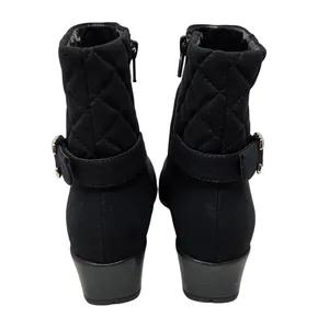 Sesto Meucci Black Hovercraft Waterproof Quilted Yeska Ankle Bootie Size 6 M thumbnail 7