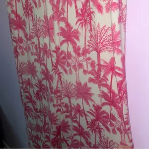 Bumblebella by Jill Martin QVC Small Dreamy Jersey Jumpsuit Pink Palms thumbnail 8