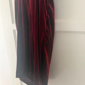 Valentine Cider Deep Red Velvet Woman’s Dress thumbnail 9