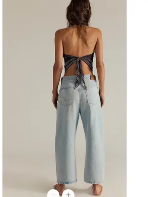 We The Free Deep Trance Boyfriend Ankle Jeans Women Size 27 NWT thumbnail 2