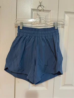 Lululemon Track That High-Rise Lined Short 5" Pool Party Size 4 thumbnail 5