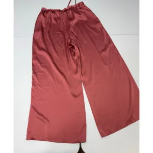 Rosetta Getty Wide Leg Satin Pull On Pants XL thumbnail 7