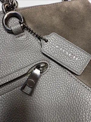 Coach Prairie Leather Satchel Handbag Purse thumbnail 3