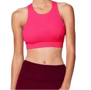 Lululemon Fast & Free Bra (Nulux) Razzle Size 6 Sports Bra thumbnail 13