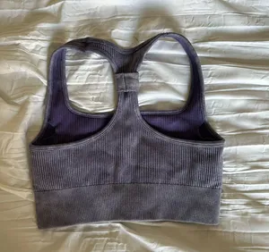 Purple Sports bra thumbnail 2