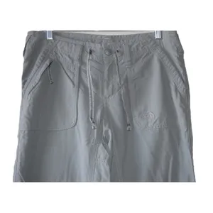 The North Face Hiking Pants Womens 8 Gray Excellent Convertible Roll Up Utility thumbnail 2