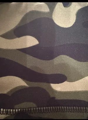 Green camo Active hustle shorts with side pockets for storage - Size Medium. ***Refer to measurement as size tag removed. Gently warn and Excellent condition. Measurements approximately 12” waste not fully stretched out x 14” long. Non-smoking home. Sold as is. Priced to sell at as is condition. If you don’t like my price make reasonable offers. thumbnail 2