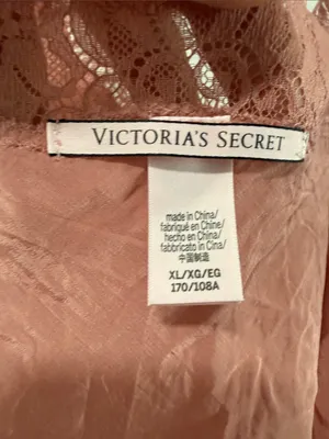VICTORIAS SECRET Lace-Trim Cami Top in Dusty Rose Size XL thumbnail 5