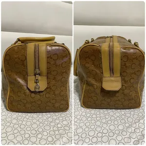 Celine PVC Classic Beige/Brown Duffel Bag thumbnail 5