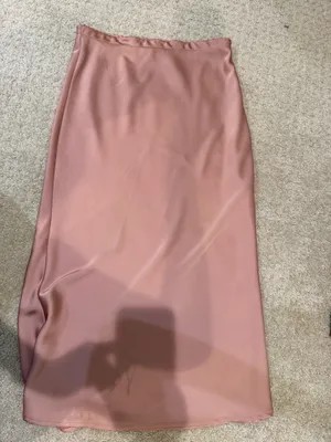 Workshop Pink satin skirt thumbnail 3