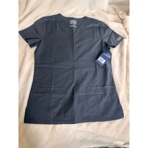 NWT: Cherokee Women Workwear Core Stretch V-Neck Scrub Top‎ thumbnail 2
