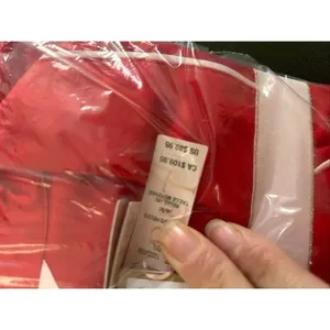 Victoria’s Secret signature satin long sleeve red pajamas set size medium NEW thumbnail 4