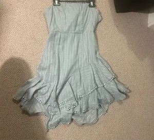 Selfie Leslie Strapless Mini Dress thumbnail 3