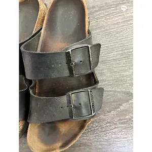 Birkenstock Arizona Size 39 US 8-8.5 Leather Slide Sandals Beach Summer thumbnail 3
