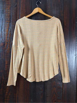 American Eagle Fall Colors Henley Long Sleeve Top Medium thumbnail 5